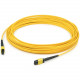 AddOn 35m MPO (Female) to MPO (Female) Yellow OS2 Duplex Fiber LSZH-rated Patch Cable - 114.83 ft Fiber Optic Network Cable for Transceiver, Network Device - MPO Female Network - MPO Female Network - Patch Cable - LSZH - 9/125 &micro;m - Yellow - 1 AD