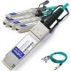 AddOn QSFP/SFP+ Network Cable - 23 ft QSFP/SFP+ Network Cable for Network Device - QSFP+ Network - Second End: 4 x SFP+ Network - 40 Gbit/s - 1 Pack - TAA Compliant - TAA Compliance ADD-QMXSCI-AOC7M