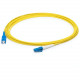 AddOn 75m LC (Male) to SC (Male) Straight Yellow OS2 Simplex Plenum Fiber Patch Cable - 246.10 ft Fiber Optic Network Cable for Network Device - First End: 1 x LC Male Network - Second End: 1 x SC Male Network - Patch Cable - Plenum - 9/125 &micro;m -
