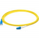 AddOn 25m LC (Male) to SC (Male) Straight Yellow OS2 Simplex LSZH Fiber Patch Cable - 82 ft Fiber Optic Network Cable for Network Device - First End: 1 x LC Male Network - Second End: 1 x SC Male Network - Patch Cable - LSZH - 9/125 &micro;m - Yellow 