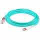 AddOn 84m LC (Male) to SC (Male) Straight Aqua OM4 Duplex LSZH Fiber Patch Cable - 275.52 ft Fiber Optic Network Cable for Network Device - First End: 2 x LC Male Network - Second End: 2 x SC Male Network - Patch Cable - LSZH - 50/125 &micro;m - Aqua 