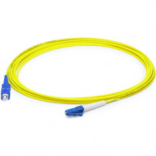 AddOn 36m LC (Male) to SC (Male) Straight Yellow OS2 Simplex LSZH Fiber Patch Cable - 118.11 ft Fiber Optic Network Cable for Network Device - First End: 1 x LC Male Network - Second End: 1 x SC Male Network - Patch Cable - LSZH - 9/125 &micro;m - Yel