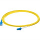 AddOn 40m LC (Male) to SC (Male) Straight Yellow OS2 Simplex LSZH Fiber Patch Cable - 131.23 ft Fiber Optic Network Cable for Network Device, Transceiver - First End: 1 x LC/UPC Male Network - Second End: 1 x SC/UPC Male Network - Patch Cable - LSZH - 9/1