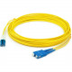 AddOn 94m LC (Male) to SC (Male) Straight Yellow OS2 Duplex LSZH Fiber Patch Cable - 308.40 ft Fiber Optic Network Cable for Network Device - First End: 2 x LC Male Network - Second End: 2 x SC Male Network - Patch Cable - LSZH - 9/125 &micro;m - Yell