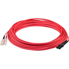 AddOn 3m SC (Male) to MT-RJ (Male) Red OM1 Duplex Fiber OFNR (Riser-Rated) Patch Cable - 9.84 ft Fiber Optic Network Cable for Transceiver, Network Device - First End: 2 x SC/PC Male Network - Second End: 2 x MT-RJ/PC Male Network - 10 Gbit/s - Patch Cabl