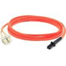 AddOn 2m MT-RJ (Male) to SC (Male) Orange OM1 Duplex Fiber OFNR (Riser-Rated) Patch Cable - 100% compatible and guaranteed to work - TAA Compliance ADD-SC-MTRJ-2M6MMF