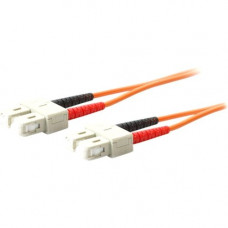 AddOn 1m SC (Male) to SC (Male) Orange OM1 Duplex Fiber OFNR (Riser-Rated) Patch Cable - 100% compatible and guaranteed to work - TAA Compliance ADD-SC-SC-1M6MMF