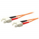 AddOn 1m SC (Male) to SC (Male) Orange OM1 Duplex Fiber OFNR (Riser-Rated) Patch Cable - 100% compatible and guaranteed to work - TAA Compliance ADD-SC-SC-1M6MMF