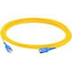 AddOn 1m SC (Male) to SC (Male) Yellow OS1 Simplex Fiber OFNR (Riser-Rated) Patch Cable - 100% compatible and guaranteed to work ADD-SC-SC-1MS9SMF