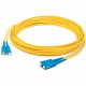 AddOn 83m SC (Male) to SC (Male) Straight Yellow OS2 Duplex Plenum Fiber Patch Cable - 272.24 ft Fiber Optic Network Cable for Network Device - First End: 2 x SC Male Network - Second End: 2 x SC Male Network - Patch Cable - Plenum - 9/125 &micro;m - 
