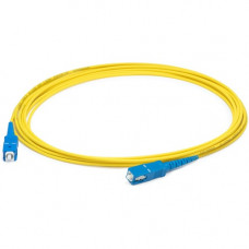 AddOn Fiber Optic Simplex Patch Network Cable - 262.50 ft Fiber Optic Network Cable for Network Device - First End: 1 x SC Male Network - Second End: 1 x SC Male Network - Patch Cable - OFNR - 9/125 &micro;m - Yellow - 1 Pack ADD-SC-SC-80MS9SMF