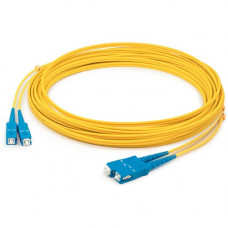 AddOn 31m SC (Male) to SC (Male) Straight Yellow OS2 Duplex Plenum Fiber Patch Cable - 101.71 ft Fiber Optic Network Cable for Network Device - First End: 2 x SC Male Network - Second End: 2 x SC Male Network - Patch Cable - Plenum - 9/125 &micro;m - 