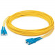 AddOn 34m SC (Male) to SC (Male) Straight Yellow OS2 Duplex LSZH Fiber Patch Cable - 111.55 ft Fiber Optic Network Cable for Network Device - First End: 2 x SC Male Network - Second End: 2 x SC Male Network - Patch Cable - LSZH - 9/125 &micro;m - Yell