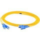AddOn 40m SC (Male) to SC (Male) Yellow OS1 Duplex Fiber OFNR (Riser-Rated) Patch Cable - 100% compatible and guaranteed to work - TAA Compliance ADD-SC-SC-40M9SMF