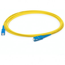 AddOn Fiber Optic Simplex Patch Network Cable - 242.72 ft Fiber Optic Network Cable for Network Device - First End: 1 x SC Male Network - Second End: 1 x SC Male Network - Patch Cable - OFNR - 9/125 &micro;m - Yellow - 1 Pack ADD-SC-SC-74MS9SMF
