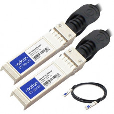 AddOn J9283B to Dell 330-3966 Compatible 10GBase-CU SFP+ to SFP+ Direct Attach Cable (Passive Twinax, 3m) - 100% compatible and guaranteed to work - TAA Compliance ADD-SHPSDE-PDAC3M