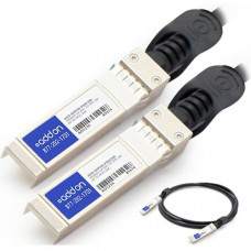 AddOn Fiber Optic Network Cable - 6.60 ft Fiber Optic Network Cable for Network Device - First End: 1 x SFP+ Network - Second End: 1 x SFP+ Network - 1.25 GB/s - 1 Pack - TAA Compliant - TAA Compliance ADD-SHPSIN-PDAC2M