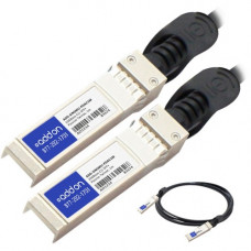 AddOn Intel XDACBL1M to Multiple OEM Compatible TAA Compliant 10GBase-CU SFP+ to SFP+ Direct Attach Cable (Passive Twinax, 1m) - 100% compatible and guaranteed to work - TAA Compliance ADD-SINSMU-PDAC1M