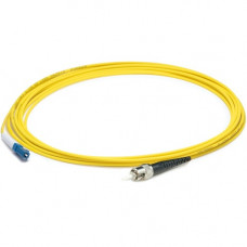 AddOn 14m LC (Male) to ST (Male) Straight Yellow OS2 Simplex LSZH Fiber Patch Cable - 45.90 ft Fiber Optic Network Cable for Network Device - First End: 1 x LC Male Network - Second End: 1 x ST Male Network - Patch Cable - LSZH - 9/125 &micro;m - Yell
