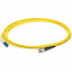 AddOn 15m LC (Male) to ST (Male) Straight Yellow OS2 Simplex LSZH Fiber Patch Cable - 49.20 ft Fiber Optic Network Cable for Network Device - First End: 1 x LC Male Network - Second End: 1 x ST Male Network - Patch Cable - LSZH - 9/125 &micro;m - Yell