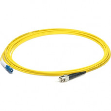 AddOn Fiber Optic Simplex Patch Network Cable - 42.70 ft Fiber Optic Network Cable for Network Device - First End: 1 x LC Male Network - Second End: 1 x ST Male Network - Patch Cable - OFNR - 9/125 &micro;m - Yellow - 1 Pack ADD-ST-LC-13MS9SMF