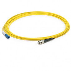 AddOn 57m LC (Male) to ST (Male) Straight Yellow OS2 Simplex Plenum Fiber Patch Cable - 187.01 ft Fiber Optic Network Cable for Network Device - First End: 1 x LC Male Network - Second End: 1 x ST Male Network - Patch Cable - Plenum - 9/125 &micro;m -