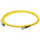 AddOn 84m LC (Male) to ST (Male) Straight Yellow OS2 Simplex Plenum Fiber Patch Cable - 275.59 ft Fiber Optic Network Cable for Network Device - First End: 1 x LC Male Network - Second End: 1 x ST Male Network - Patch Cable - Plenum - 9/125 &micro;m -