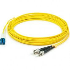 AddOn Fiber Optic Duplex Patch Network Cable - 193.57 ft Fiber Optic Network Cable for Network Device - First End: 2 x LC Male Network - Second End: 2 x ST Male Network - Patch Cable - OFNR - 9/125 &micro;m - Yellow - 1 ADD-ST-LC-59M9SMF