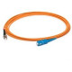 AddOn Fiber Optic Simplex Patch Network Cable - 3.30 ft Fiber Optic Network Cable for Transceiver, Network Device - First End: 1 x SC Male Network - Second End: 1 x ST Male Network - 100 Mbit/s - Patch Cable - OFNR - 62.5/125 &micro;m - Orange - 1 Pac