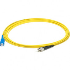 AddOn Fiber Optic Simplex Patch Network Cable - 239.50 ft Fiber Optic Network Cable for Network Device - First End: 1 x SC Male Network - Second End: 1 x ST Male Network - Patch Cable - OFNR - 9/125 &micro;m - Yellow - 1 ADD-ST-SC-73MS9SMF