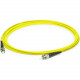 AddOn 63m ST (Male) to ST (Male) Straight Yellow OS2 Simplex LSZH Fiber Patch Cable - 206.69 ft Fiber Optic Network Cable for Network Device - First End: 1 x ST Male Network - Second End: 1 x ST Male Network - Patch Cable - LSZH - 9/125 &micro;m - Yel