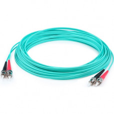 AddOn 7m ST (Male) to ST (Male) Aqua OM3 Duplex Fiber OFNR (Riser-Rated) Patch Cable - 100% compatible and guaranteed to work ADD-ST-ST-7M5OM3