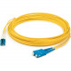 AddOn 25m LC (Male) to USC (Male) Yellow OS1 Duplex Fiber OFNR (Riser-Rated) Patch Cable - 100% compatible and guaranteed to work ADD-USC-LC-25M9SMF