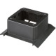 Panduit AFR Power Rated Two Piece Snap Together Junction Box - Black - Black - 1 Pack - Acrylonitrile Butadiene Styrene (ABS) - TAA Compliance AFR4JB2SBL