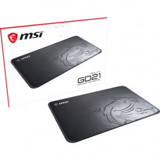 Micro-Star International  MSI AGILITY GD21 Gaming Mouse Pad - 0.12" x 8.66" x 12.60" Dimension - Silk Surface, Natural Rubber Base - Anti-slip AGILITY GD21