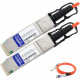 AddOn Dell Compatible TAA Compliant 100GBase-AOC QSFP28 to QSFP28 Direct Attach Cable (850nm, MMF, 15m) - 100% compatible and guaranteed to work - TAA Compliance AOC-Q28-100G-15M-AO