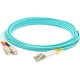 AddOn Network Cable - 49.21 ft Network Cable for Network Device - Violet - TAA Compliance AOT-SC-LC15MOM3V