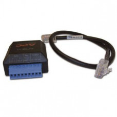 APC Dry Contact I/O Accessory - Network adapter kit - black - for P/N: AP9643, SMX1000C, SMX1500RM2UC, SMX1500RM2UCNC, SMX750C, SMX750CNC, SRTL3KRM1UC AP9810