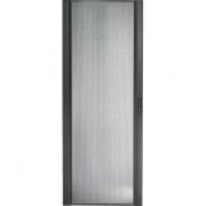 American Power Conversion  APC Perforated Curved Door Panel - Black - 80.5" Height - 29.5" Width - 1.4" Depth - REACH, RoHS Compliance AR7055