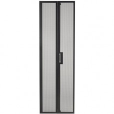 American Power Conversion  APC NetShelter SV 42U 600mm Wide Perforated Split Rear Doors - 42U Wide External - Black - REACH, RoHS Compliance AR712400