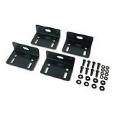 APC - Rack bolt down kit - black - for NetShelter EP, NetShelter ES, NetShelter SX, Netshelter VX, NetShelter WX AR8112BLK