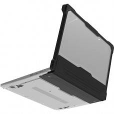 Maxcases Extreme Shell-L For Asus C204 Chromebook 11" (Black) - For Asus Chromebook - Textured - Clear, Black - Impact Absorbing, Impact Resistant, Scratch Resistant, Damage Resistant, Drop Resistant, Anti-slip - Polycarbonate, Thermoplastic Polyuret