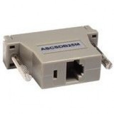 Raritan Null Modem Adapter - 1 x RJ-45 Female - 1 x DB-25 Male - TAA Compliance ASCSDB25M