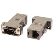 Raritan Null Modem Adapter - 1 x RJ-45 Female - 1 x DB-9 Male - TAA Compliance ASCSDB9M