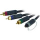 Belkin PureAV Blue Series Component Video and Digital Optical Audio Cable Kit - 6ft AV22104-06
