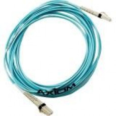 Axiom LC/LC 10G Multimode Duplex OM3 50/125 Fiber Optic Cable 20m - TAA Compliant - Fiber Optic for Network Device - 65.62 ft - 2 x LC Male Network - 2 x LC Male Network - 50/125 &micro;m - Aqua AXG93018