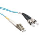 Axiom Fiber Cable 10m - TAA Compliant - 32.81 ft Fiber Optic Network Cable for Network Device - First End: 2 x LC Male Network - Second End: 2 x ST Male Network - 1.25 GB/s - 50/125 &micro;m - Aqua - TAA Compliant AXG94545