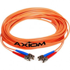 Axiom LC/SC Multimode Duplex OM2 50/125 Fiber Optic Cable 5m - TAA Compliant - Fiber Optic for Network Device - 16.40 ft - 2 x LC Male - 2 x SC Male Network - 50/125 &micro;m - Orange AXG92679