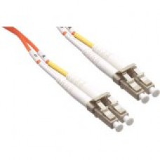 Axiom Fiber Optic Duplex Network Cable - 262.47 ft Fiber Optic Network Cable for Network Device - First End: 2 x LC Male Network - Second End: 2 x LC Male Network - 50/125 &micro;m - Orange - TAA Compliant AXG96856