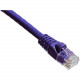 Axiom Cat.6a UTP Patch Network Cable - 14 ft Category 6a Network Cable for Network Device - First End: 1 x RJ-45 Male Network - Second End: 1 x RJ-45 Male Network - Patch Cable - Purple - TAA Compliant - TAA Compliance AXG99237